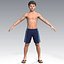 3d model ben 9-13 year boy