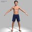 3d model ben 9-13 year boy