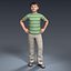 3d model ben 9-13 year boy