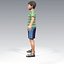 3d model ben 9-13 year boy