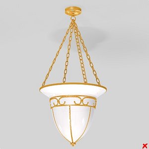 3d model of lamp light