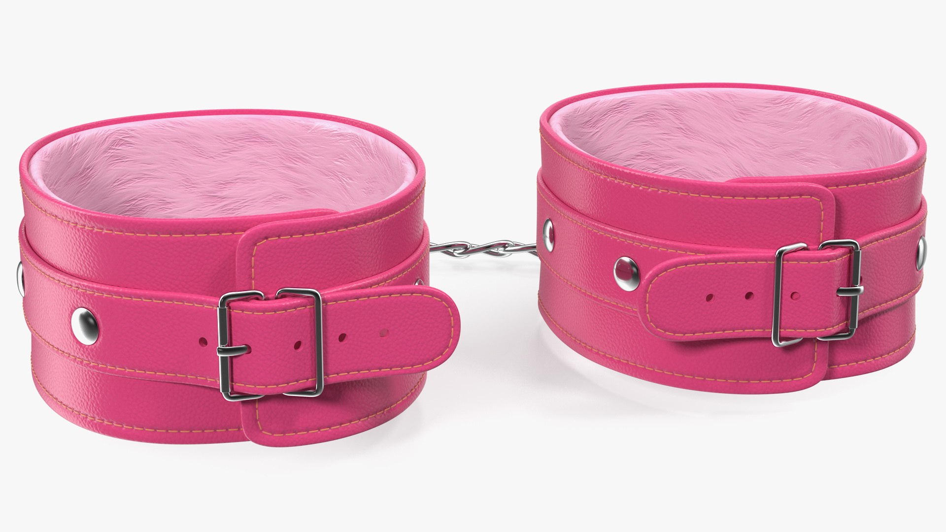 3D Leather Handcuffs Pink Hand - TurboSquid 1641625