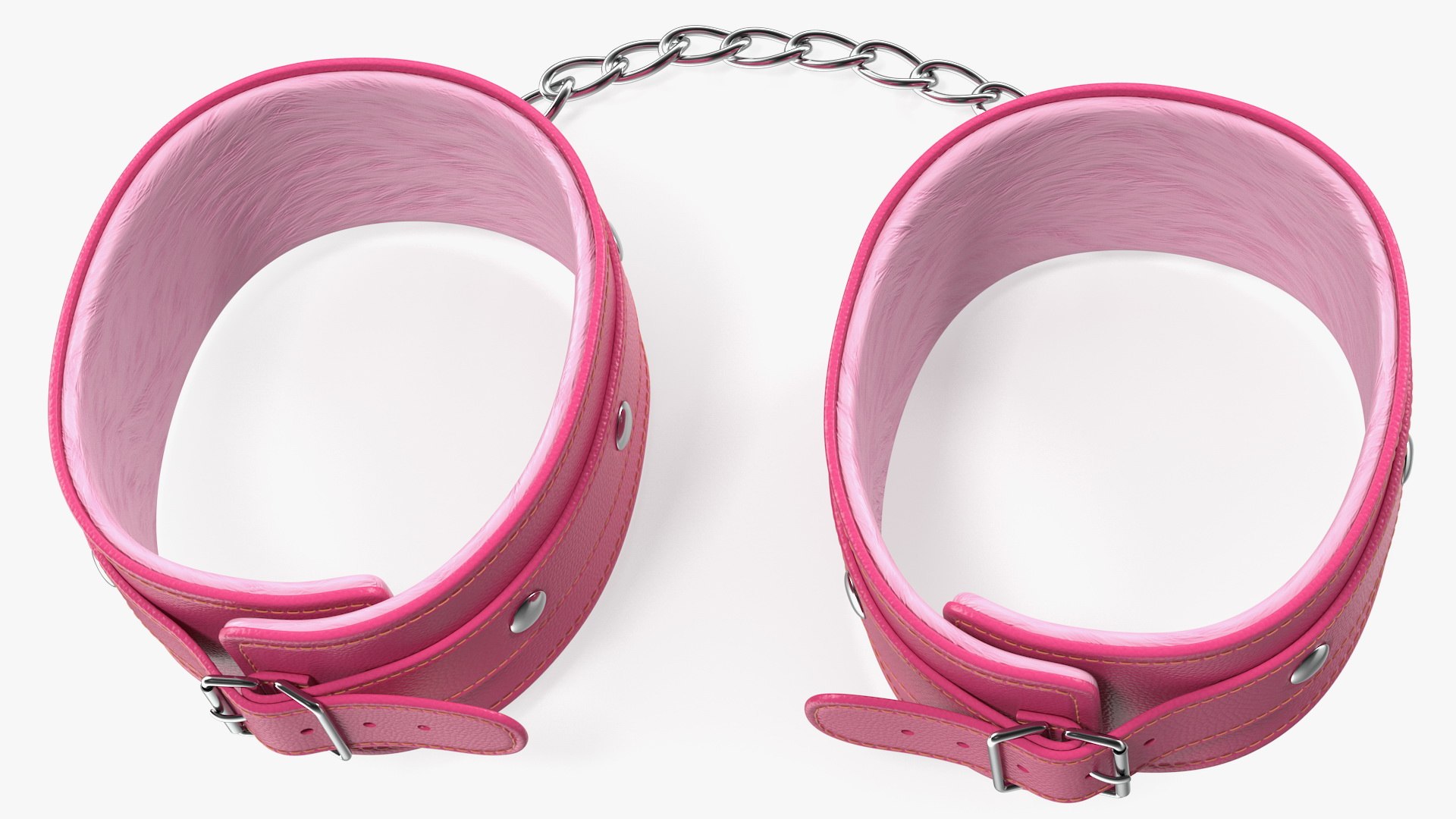 3D Leather Handcuffs Pink Hand - TurboSquid 1641625