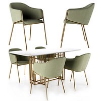 Chair Oro and Table Toon