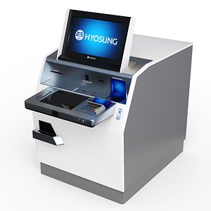 atm machine nautilus hyosung 3D