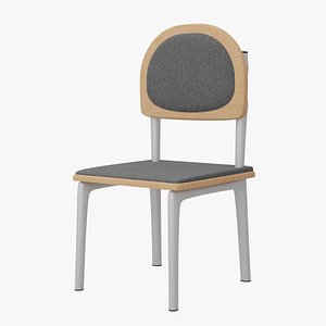 chair broken wood 3D model