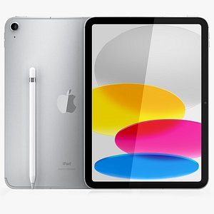 3D model Apple iPad 2022 10th Generation