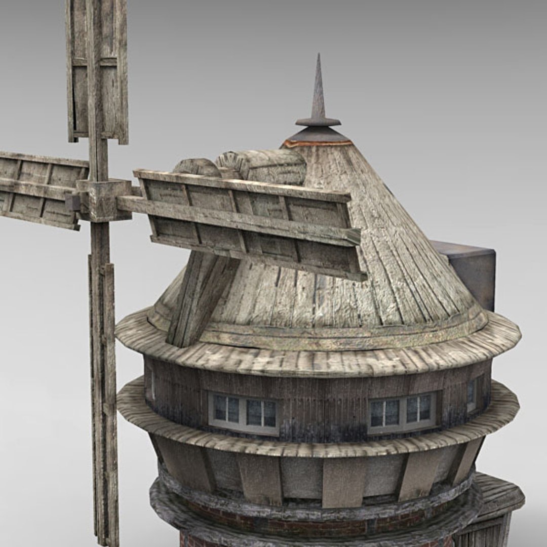 Mill Old 3d Max