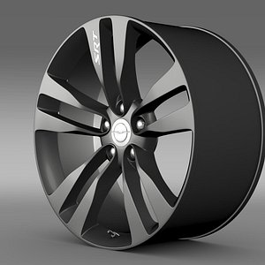 chrysler 300 srt8 satin 3d model