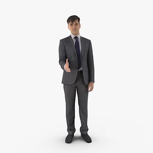 Businessman Greeting
