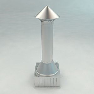 roof ventilation 3D model