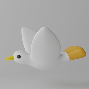Cartoon Cute Bird 1