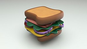 Sandwich Cartoon 