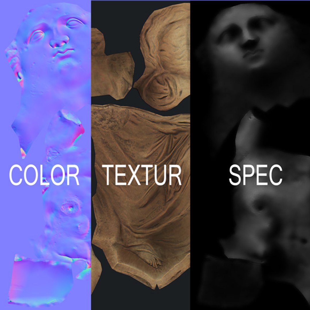 Venus Milo 3d Model