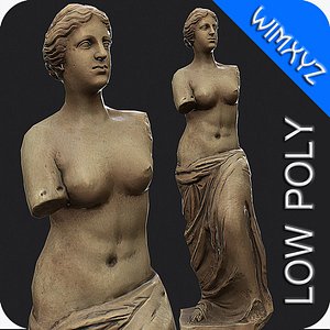 venus milo 3d model