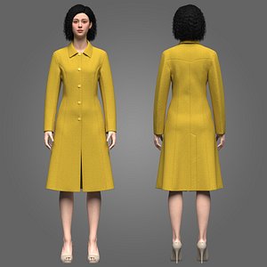 Female Princess Line Coat