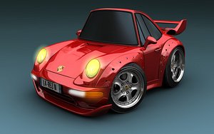 Porsche 993 gt2 super deformed