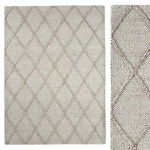 3D Luxurious Handmade Geometric Rug