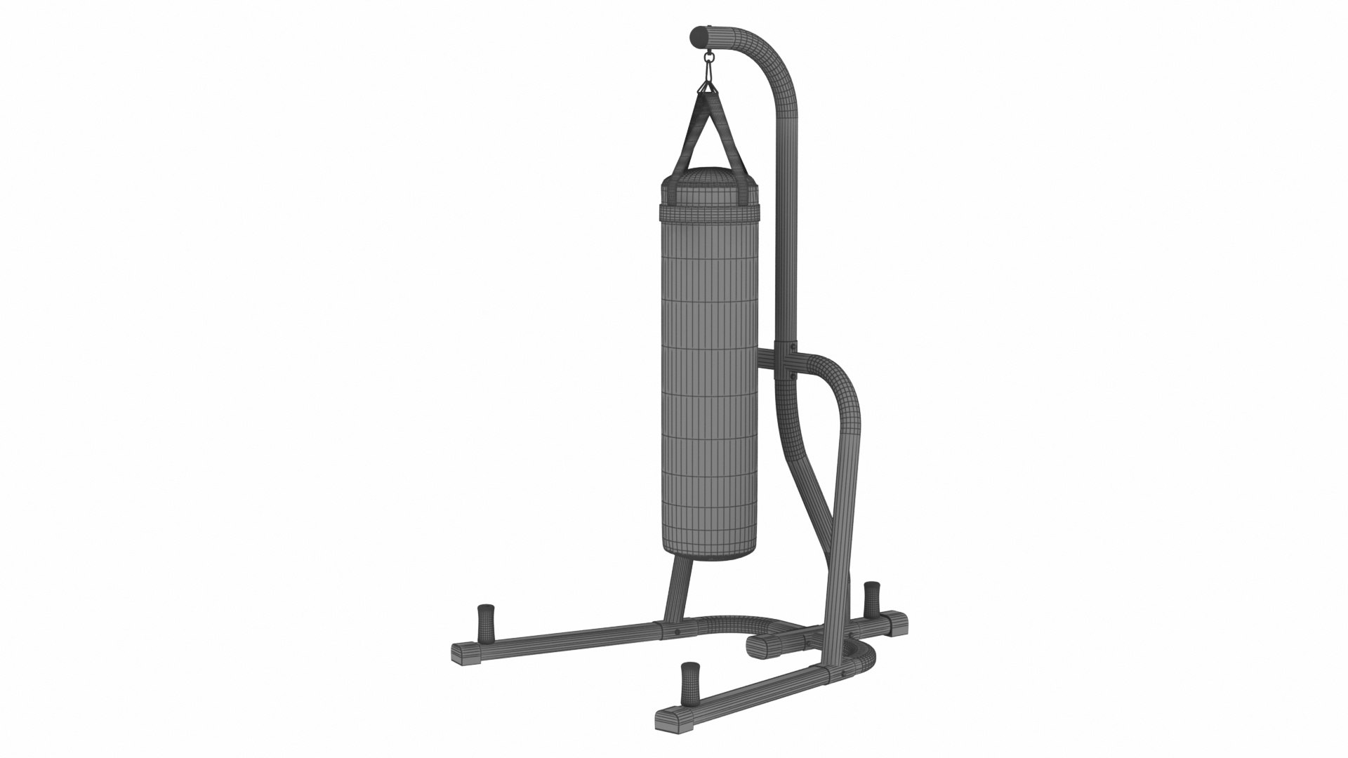 3D Boxing Training Bag With Stand Model - TurboSquid 1959273