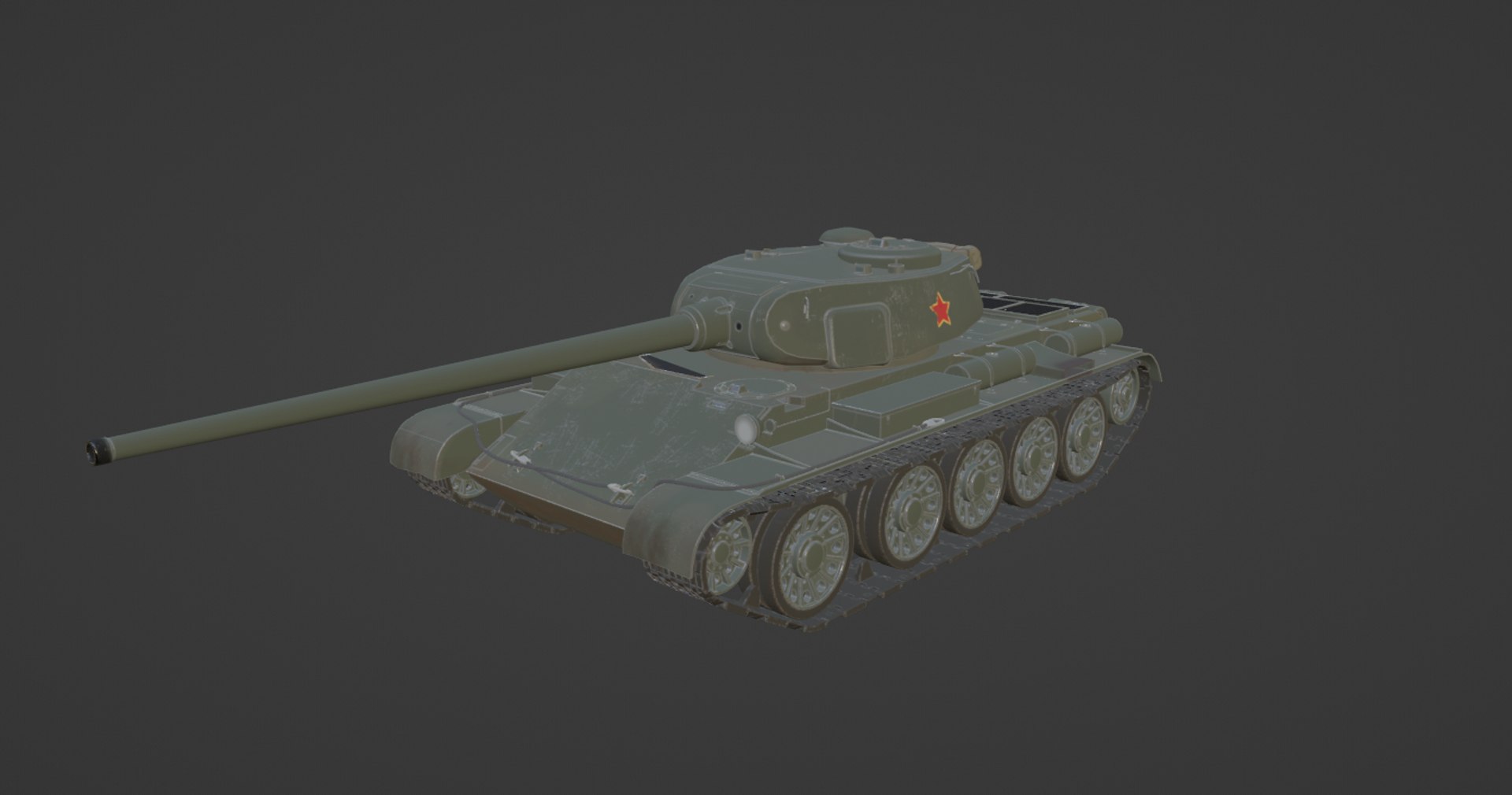 3D T-54 First Prototype - TurboSquid 2138856