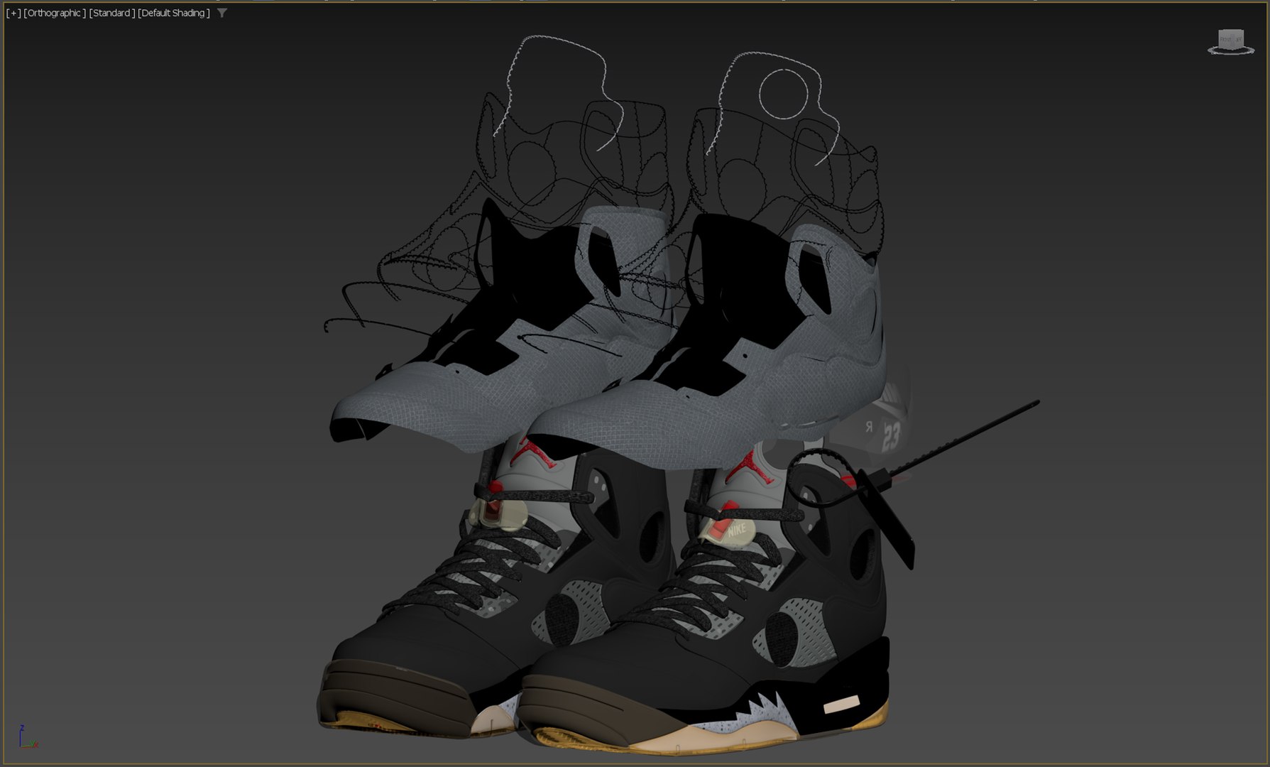 off white nike jordan 5