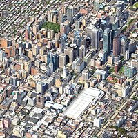 Philadelphia 3D City in Pennsylvania USA