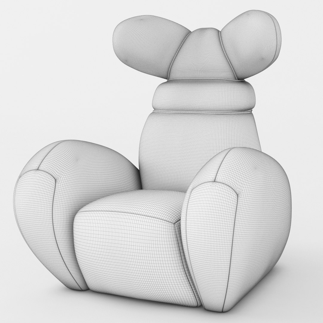 3d Creative Bunny Chair