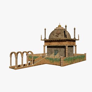 3D model temple