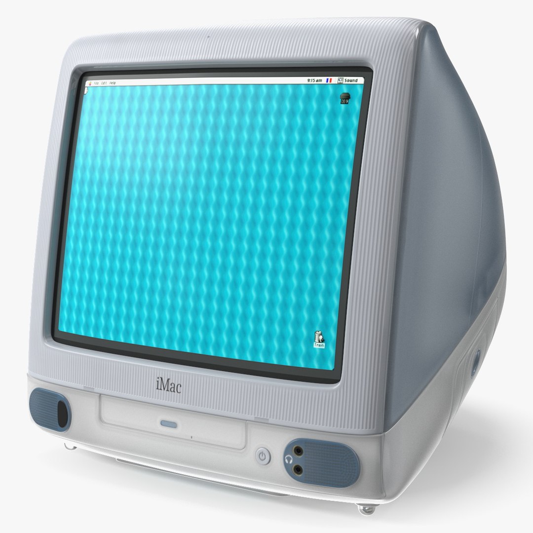 Apple IMac G3 Bondi Blue 3D Model - TurboSquid 2382465