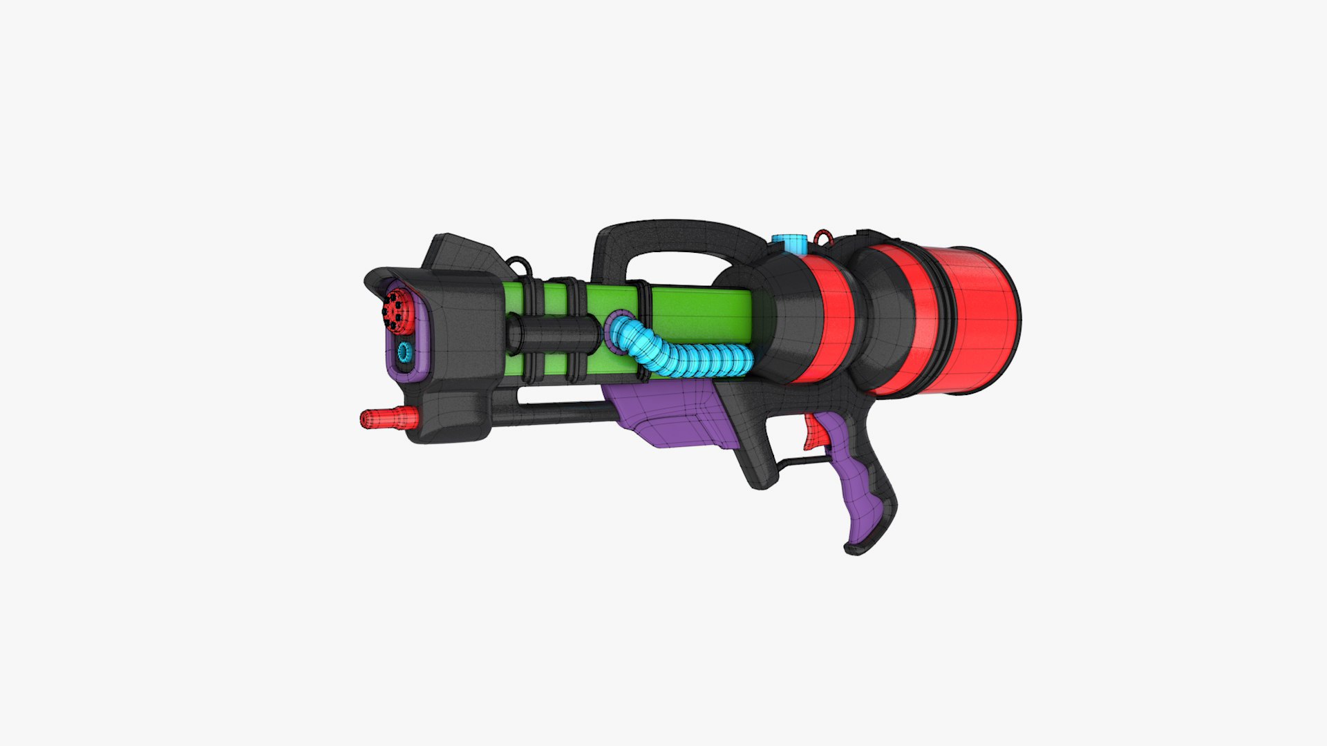 3D Toy Gun 5 - TurboSquid 1740312