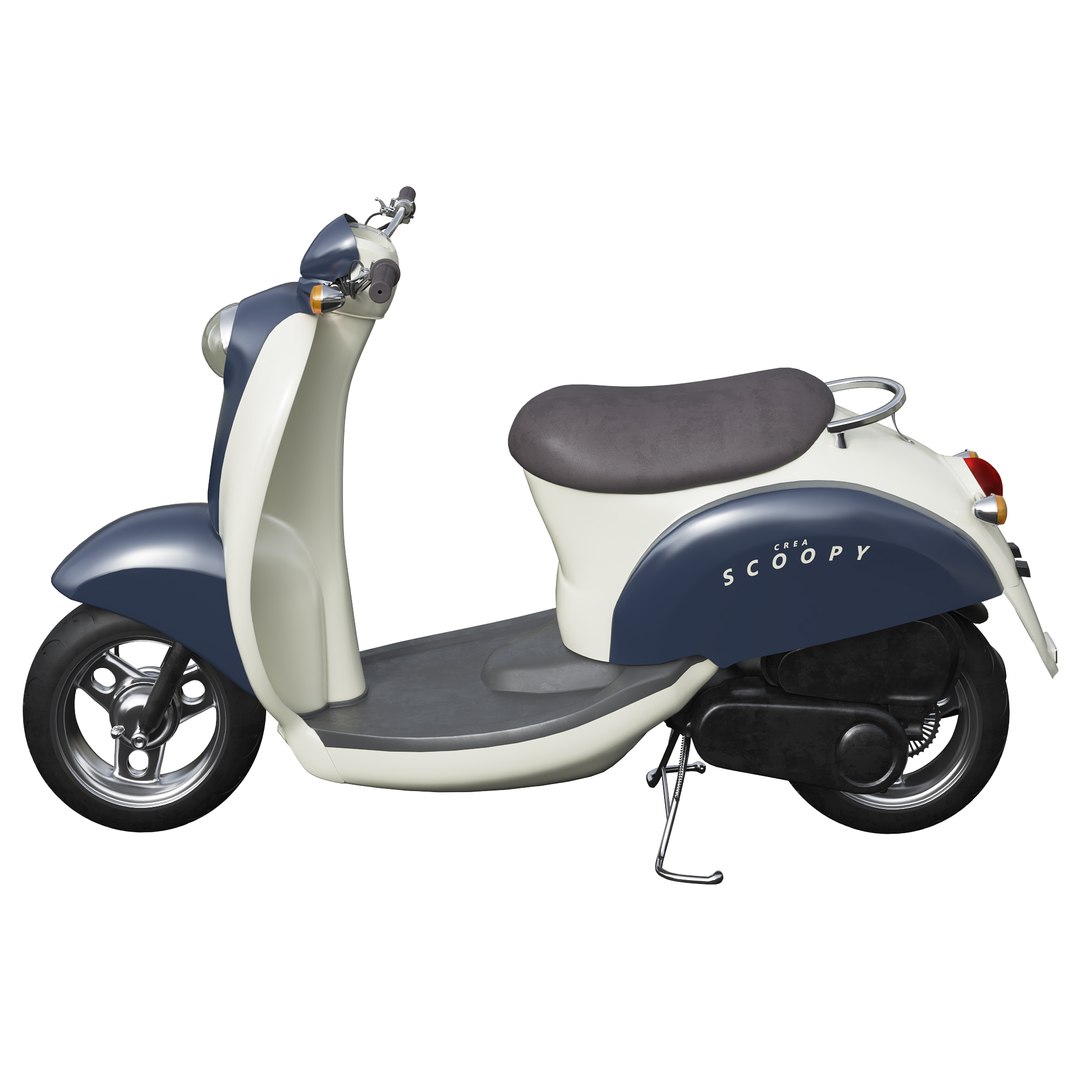 3D Honda Crea Scoopy Model - TurboSquid 1736674