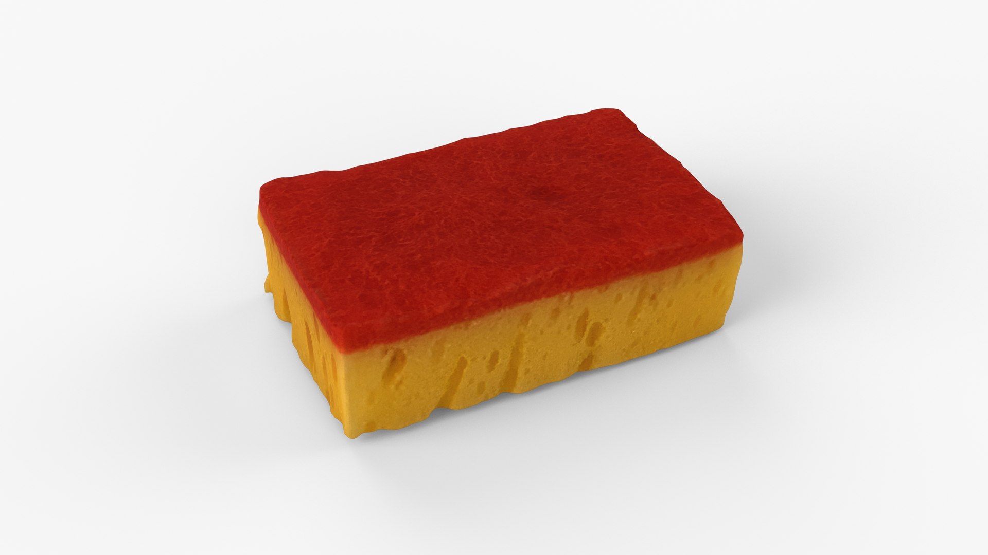 Photorealistic 3D Scan Of Sponge 3D - TurboSquid 2358810