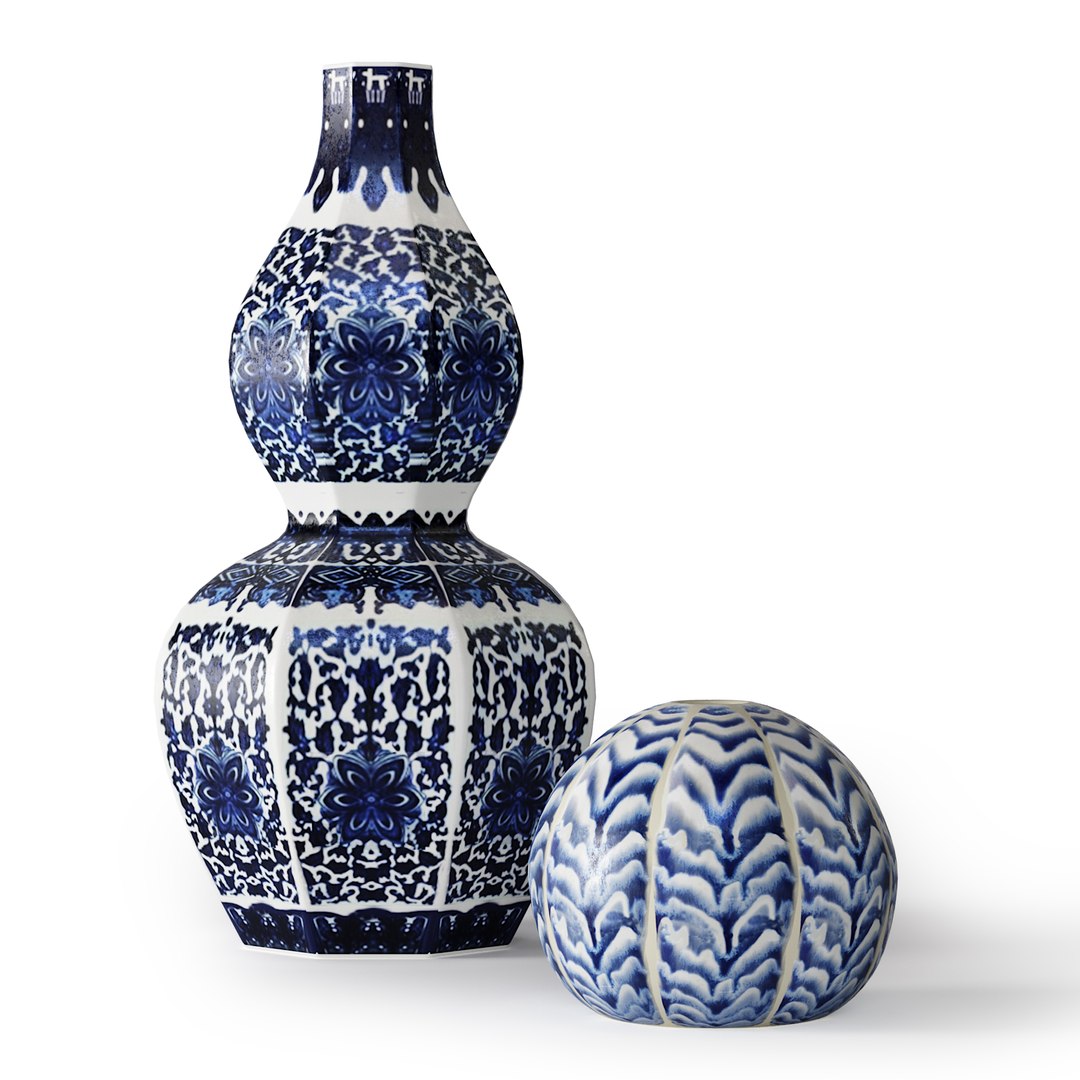 Vases Set 02 3D - TurboSquid 2186791