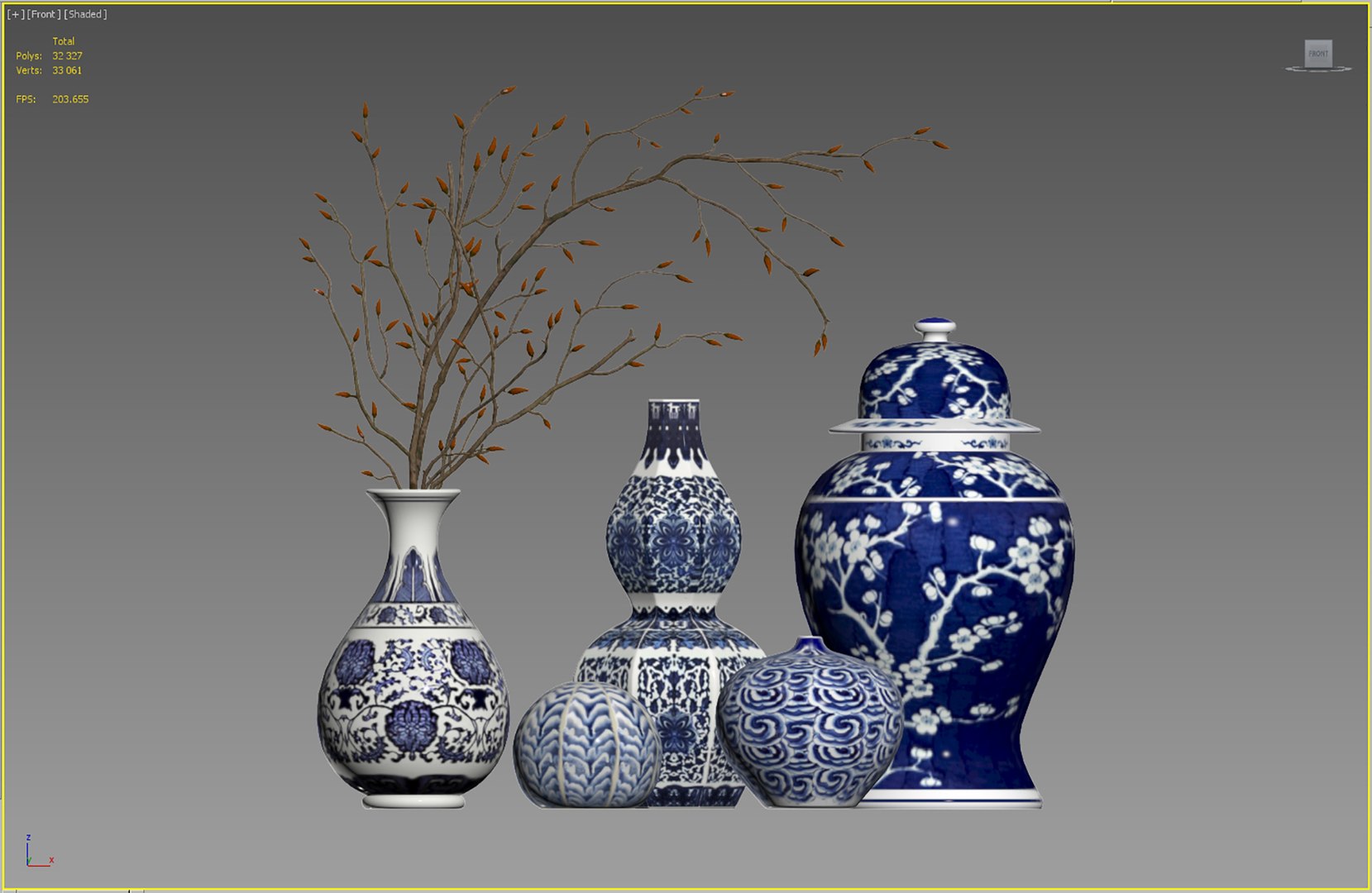 Vases Set 02 3D - TurboSquid 2186791