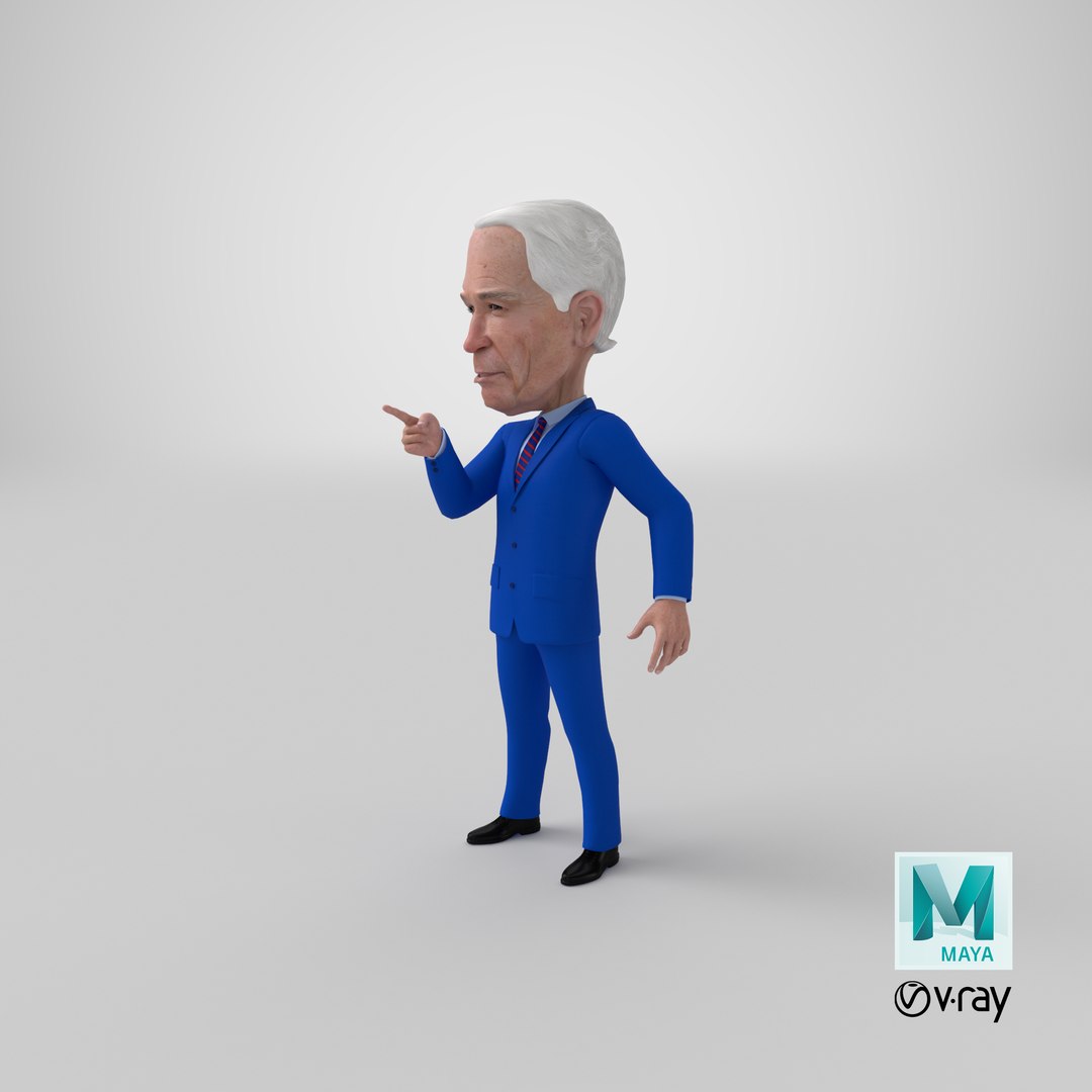Cartoon Joe Biden Pointing Finger Pose 3D model https://p.turbosquid.com/ts-thumb/cF/vjIKOR/4g/stemcell_maya_vray_render/png/1673267482/1920x1080/fit_q87/441546eef6cc8f0c62e30938f307bf114399bc4c/stemcell_maya_vray_render.jpg