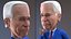 Cartoon Joe Biden Pointing Finger Pose