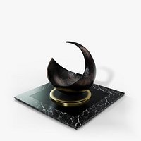 Medusa Crescent Bathtub - Snake Scale Freestanding Tub