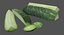 realistic cucumbers model