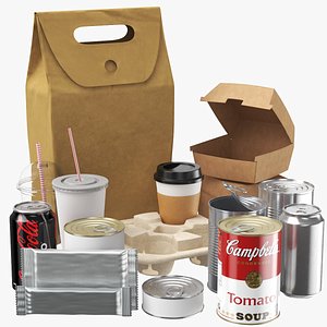 Large Food Packaging Collection