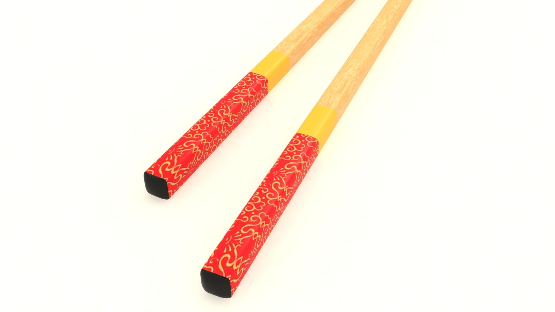 Kuayzi Bamboo Sticks Chinese 3D Model - TurboSquid 1703764