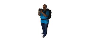 3d model man