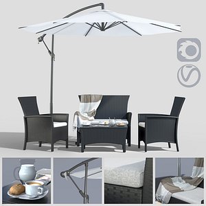 furniture polyotonga table umbrella model