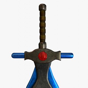 3D Master Blades - Blue model