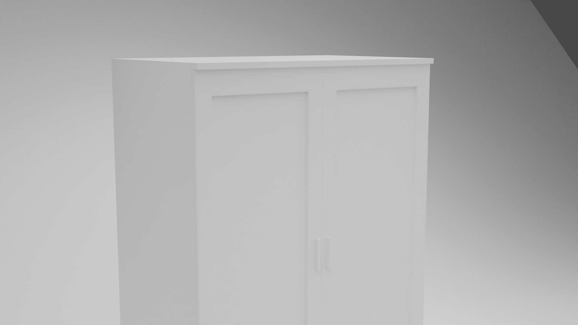 IKEA BRIMNES Wardrobe 3D TurboSquid 2043060