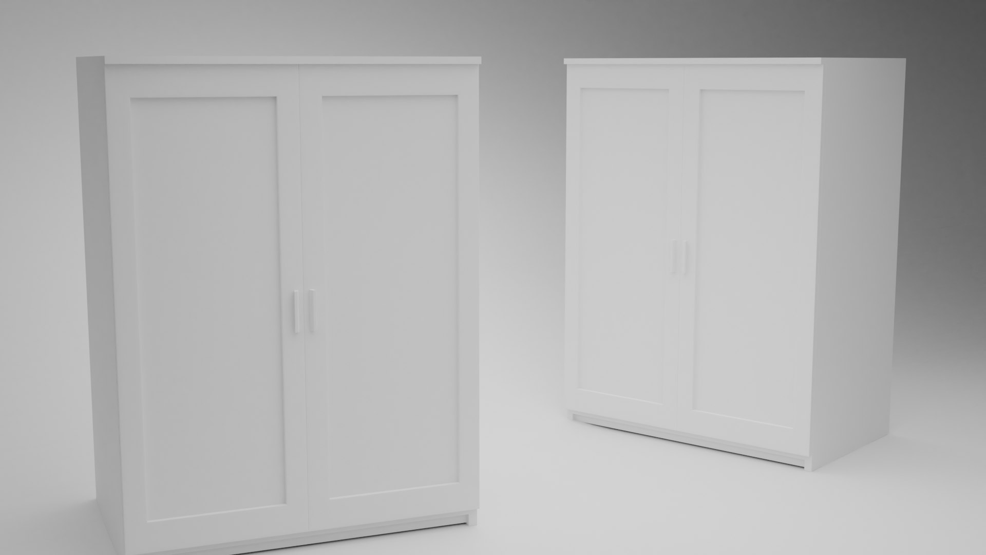 IKEA BRIMNES Wardrobe 3D TurboSquid 2043060