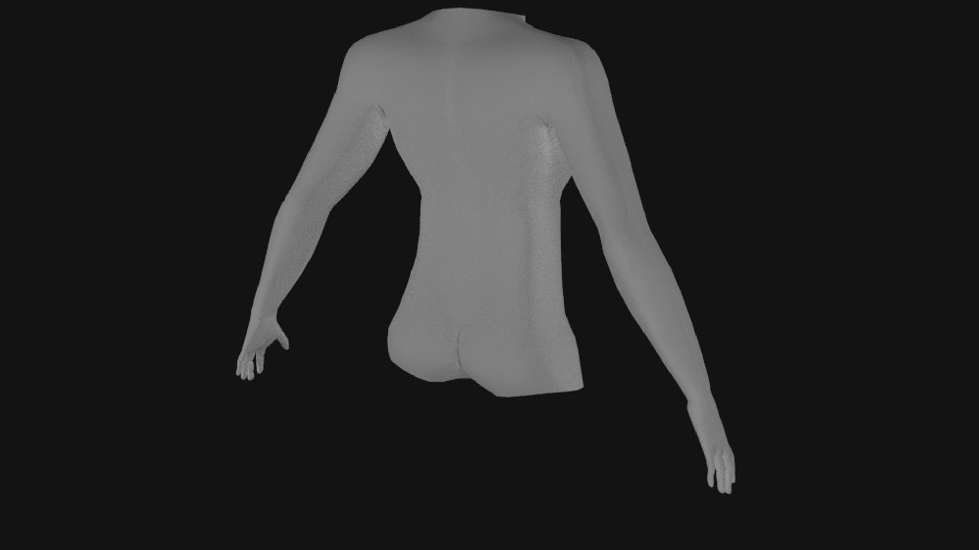 Free Basemesh Human-body Arms Hands 3d Model