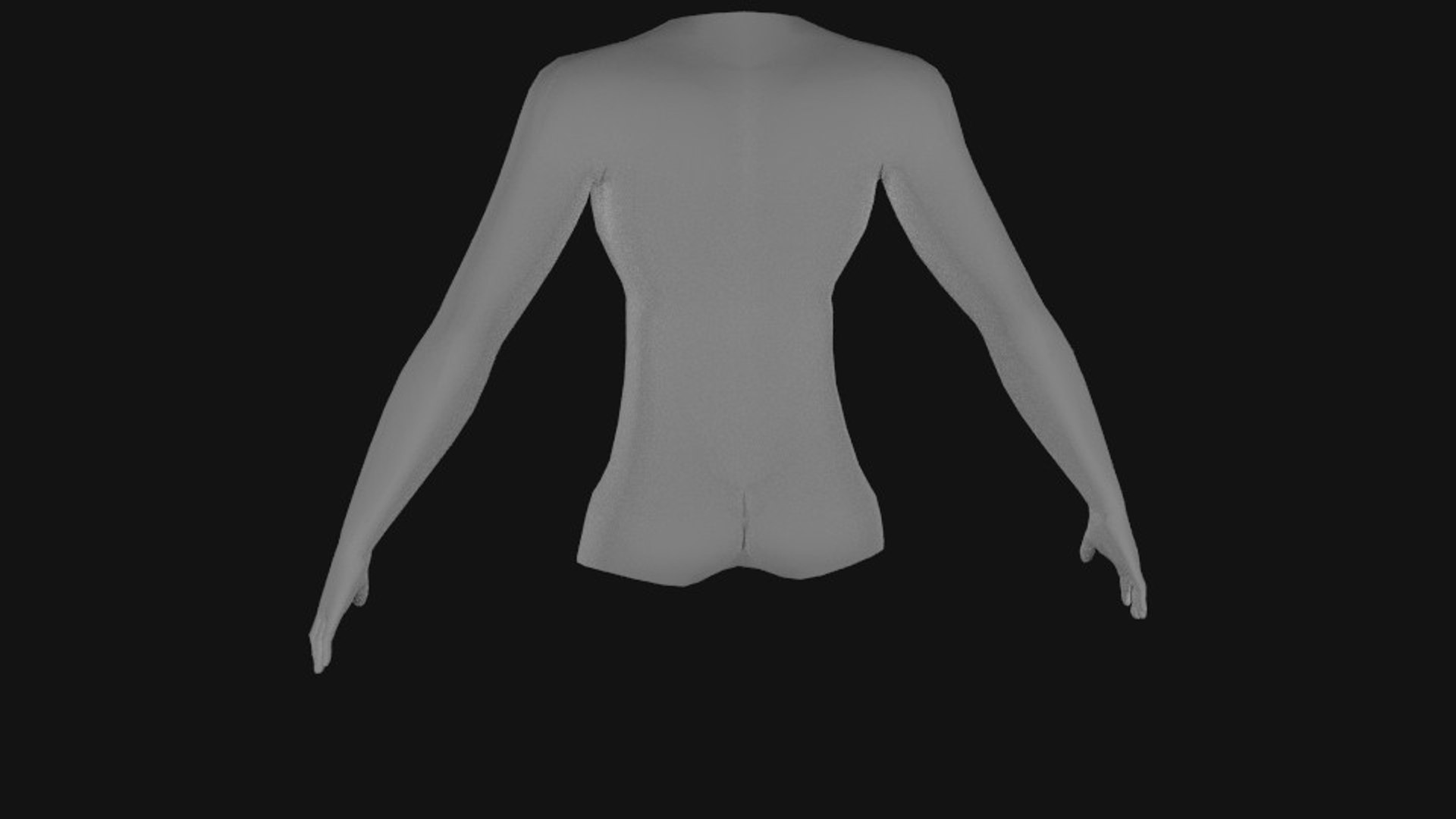 Free Basemesh Human-body Arms Hands 3d Model