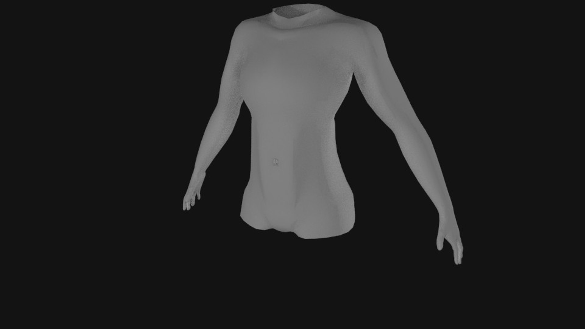 Free Basemesh Human-body Arms Hands 3d Model
