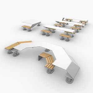 3D model Urban Modern Furniture