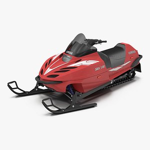 Snowmobile Yamaha Rigged